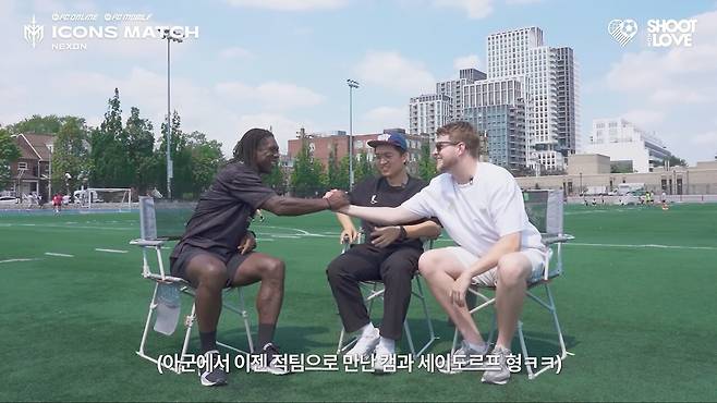 - 세이도로프를 만난 슛포러브 [출처: 슛포러브 유튜브]
