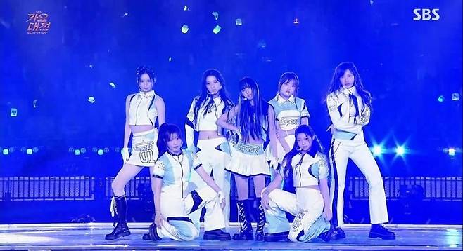 유스피어. 사진 | ‘SBS 가요대전 Summer’ 방송 화면