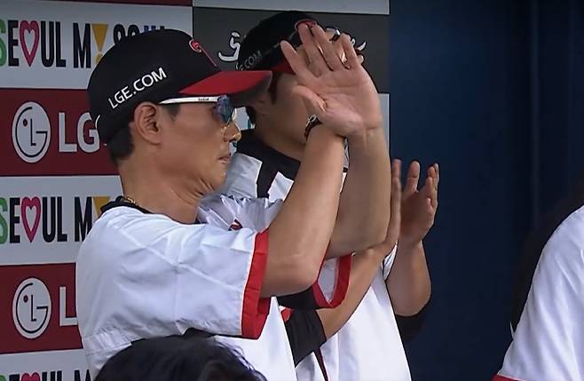 SBS스포츠 중계화면 캡처.