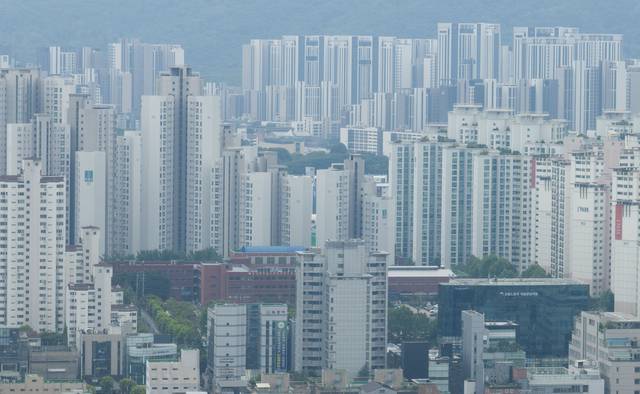 서울 시내 아파트 단지. [연합뉴스 제공]