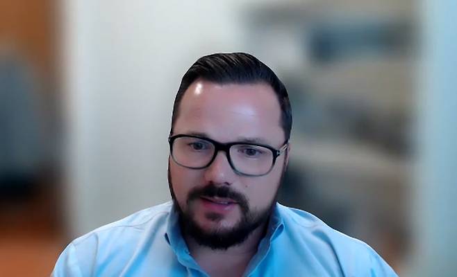 애덤 프레스티지 글렌파른 알래스카 사장. /화상인터뷰 캡처