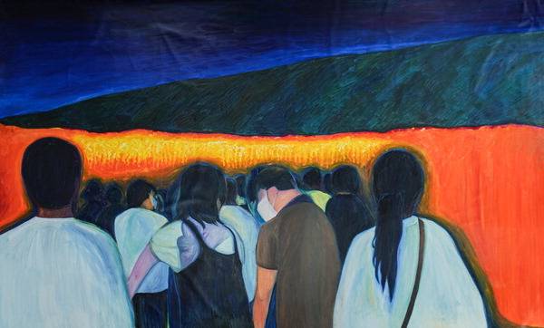 최여정 작가 ‘축제’. 낭만시간 연구소 제공