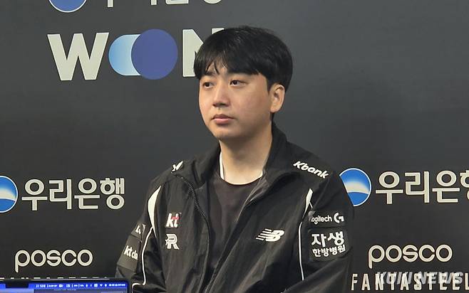 고동빈 KT 롤스터 감독. 김영건 기자