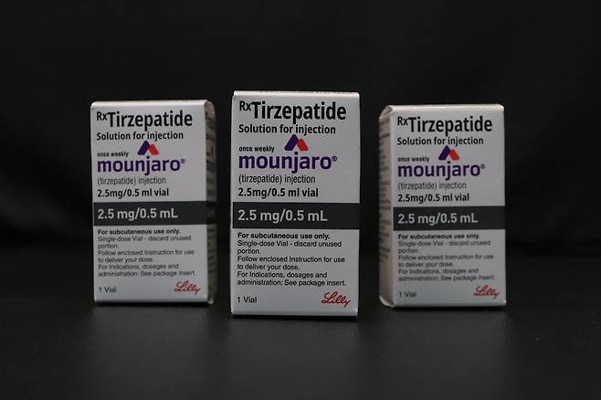 일라이릴리의 비만치료제 마운자로. [로이터]
