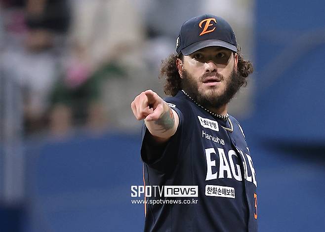 ▲ KBO리그 역대 신기록인 개막 후 15연승에 도전하는 코디 폰세 ⓒ곽혜미 기자