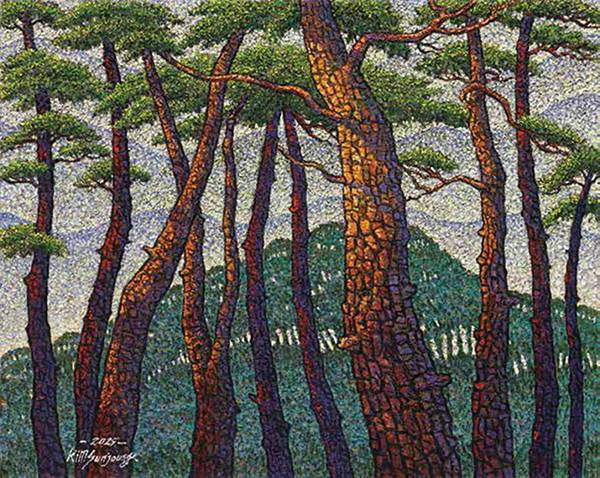 ‘뒷산에 오르면’