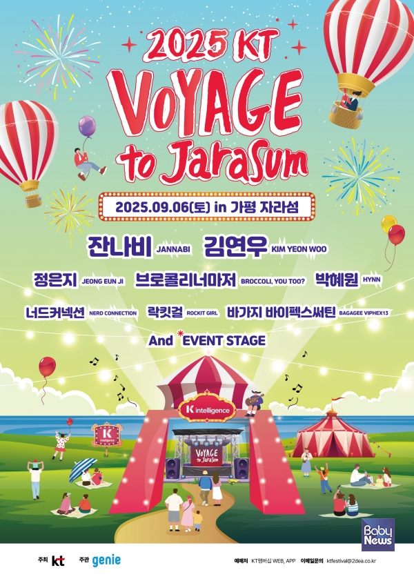 KT 보야지 투 자라섬 포스터장. ⓒKT