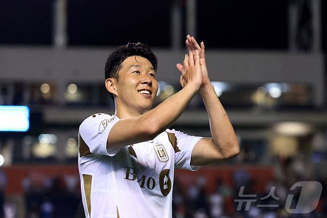 미국 메이저리그사커(MLS)에 데뷔한 손흥민. ⓒ AFP=뉴스1