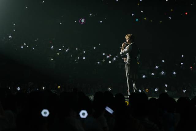 가수 강다니엘이 9일과 10일 서울 올림픽공원 내 올림픽홀에서 단독 콘서트 '액트:뉴 에피소드'를 진행했다./ARA