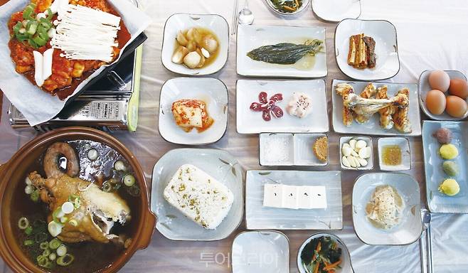 &nbsp;토종닭요리&nbsp; /사진-전남도