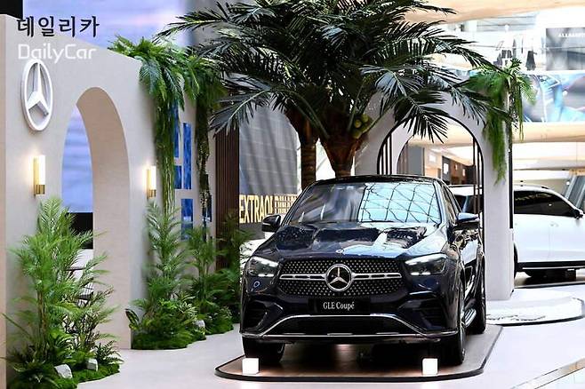 GLE 450 4MATIC 팝업 전시