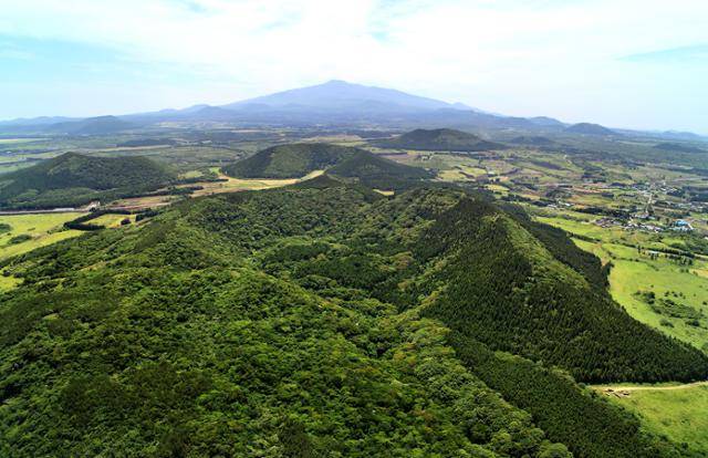 제주 거문오름 전경. 제주도 제공