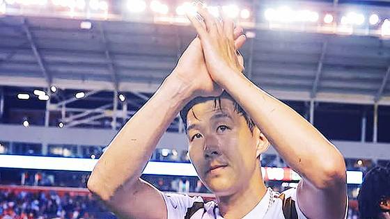 LAFC 데뷔전을 치른 손흥민. 사진 LAFC SNS