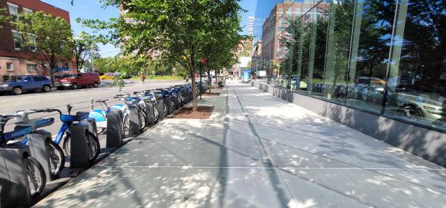 ▲ 미국 뉴욕 맨하탄의 공유 자전거