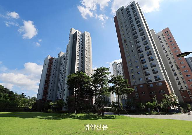 경기 고양시 덕양구 ‘위스테이지축’ 아파트. 협동조합형 공공지원민간임대주택으로 ‘사회주택의 성공사례로 꼽힌다. 서성일 선임기자