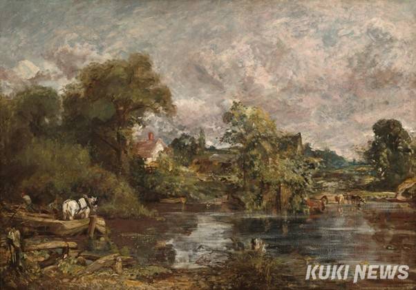 존 컨스터블, 백마, 1818~19, 캔버스에 유채, 워싱턴 국립 미술관
