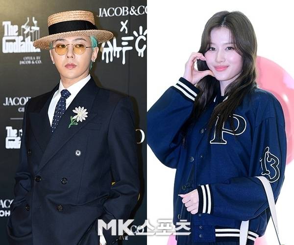 트와이스 사나가 지드래곤과의 열애설에 대해 입을 열었다. 사진=MK스포츠