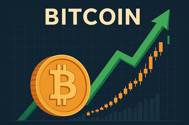 비트코인이 12만2000달러선을 재돌파했다. /사진=챗GPT 생성 이미지