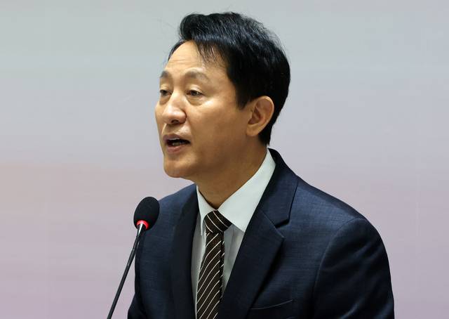 오세훈 서울시장. 연합뉴스