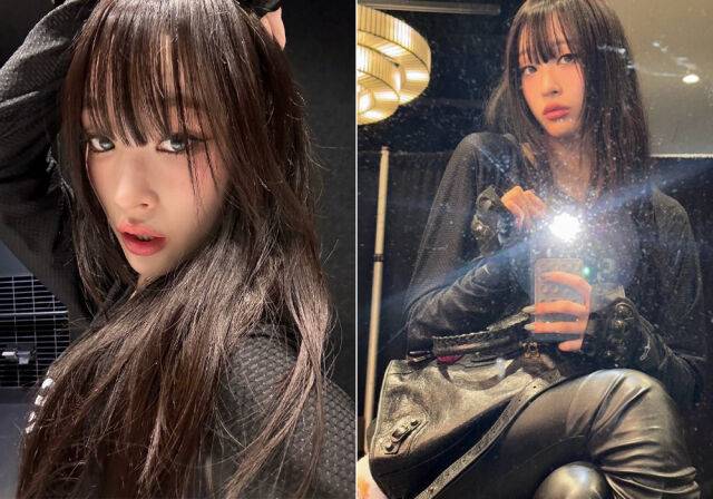 올데이 프로젝트 애니가 앞머리를 내린 모습을 공개했다./애니 인스타그램