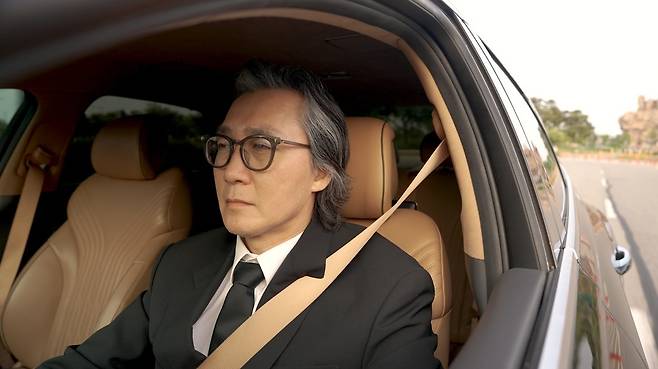 김구택이 출연중인 웹드라마 ‘드라이버’의 한 장면(빅독 스튜디오)