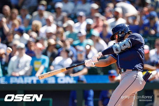 [사진] 탬파베이 레이스 김하성. ⓒGettyimages(무단전재 및 재배포 금지)