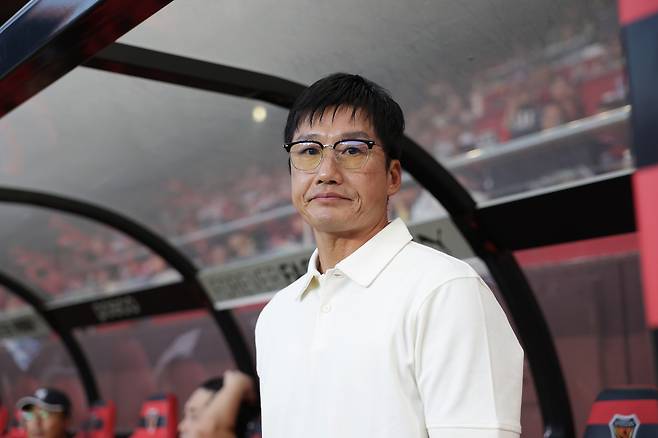 이정효 광주FC 감독. 프로축구연맹 제공