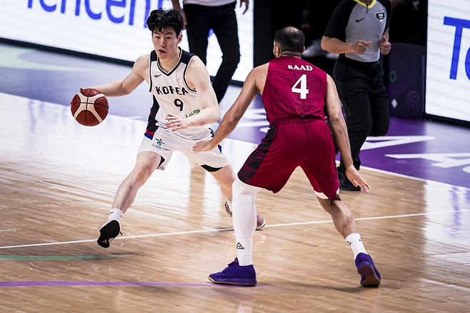 이정현. FIBA 홈페이지 캡처