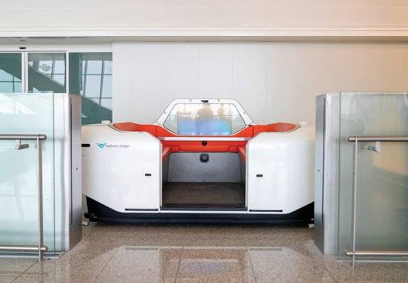 인천국제공항 제2여객터미널 내 자율주행 셔틀 AM.&nbsp;홍태식&nbsp;