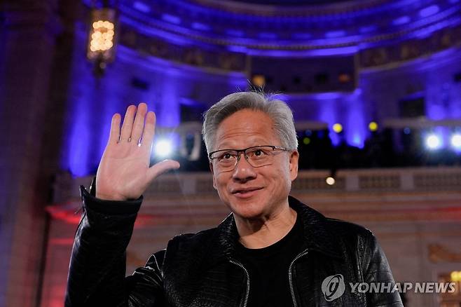 젠슨 황 엔비디아 최고경영자(CEO) [로이터 연합뉴스 자료사진. 재판매 및 DB 금지]