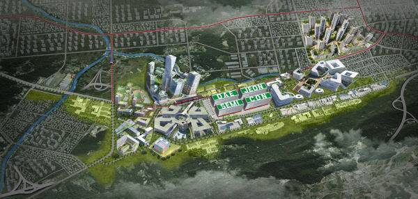 나노.반도체국가산업단지 조감도. 제공은 대전시