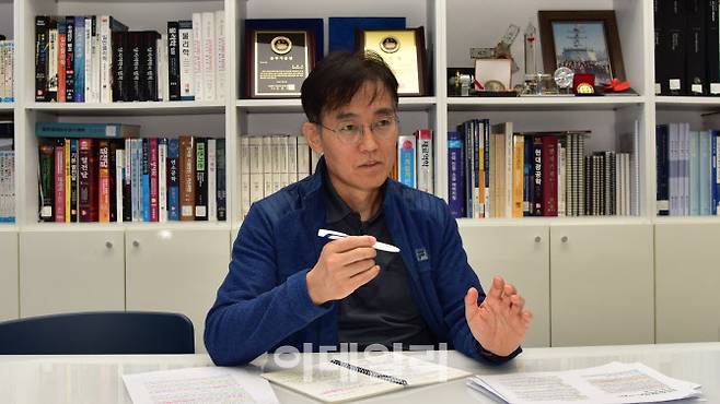 조용진 동의대학교 조선해양공학과 교수(사진=연구실 제공)