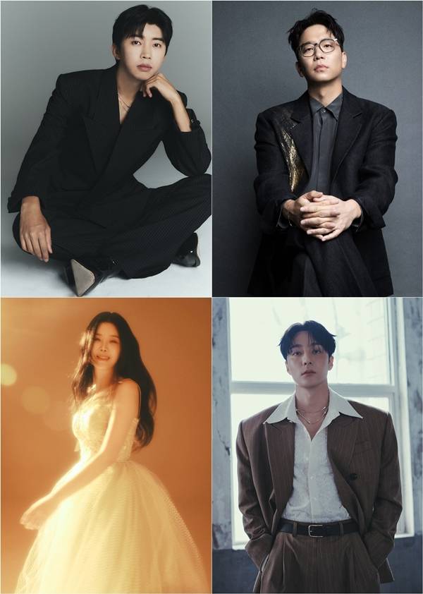 임영웅(사진 왼쪽 위부터 시계방향으로), 이적, 로이킴, 린./사진=물고기뮤직(사진 왼쪽 위부터 시계방향으로),&nbsp;뮤직팜엔터테인먼트, WAKEONE,&nbsp;325E&C