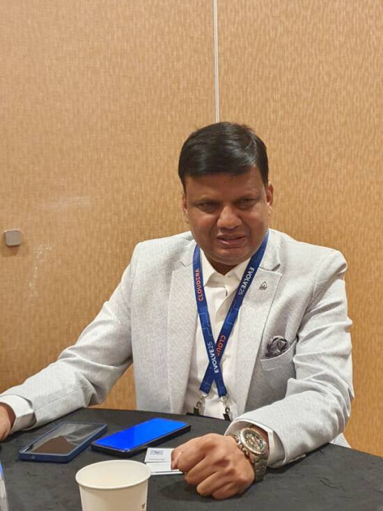 카필 싱할 보다폰 아이디어 데이터·분석 부사장이 지난 7일 '클라우데라 이볼브 25 싱가포르'에 참석한 후 지디넷코리아와 인터뷰를 진행했다. (사진=장유미 기자)