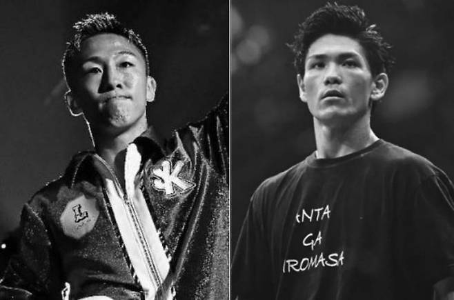 복서 고타리 시게토시(왼쪽)와 우라카와 히로마사 ⓒSNS