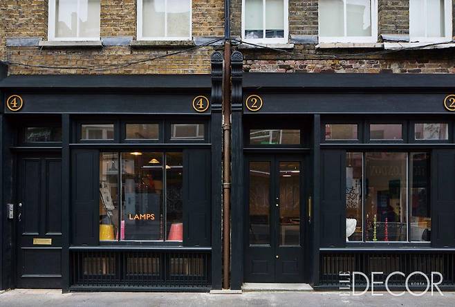 스피털필즈에 위치한 메리애나의 작업실 외관.