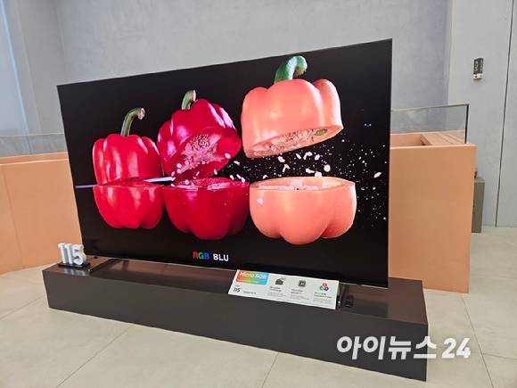 삼성전자 마이크로 RGB TV [사진=설재윤 기자]