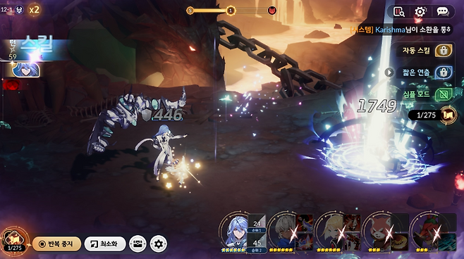 ▲ 60턴을 써버리는 쫄작, 정말 가능만 한 수준입니다