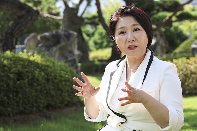 지난 5일 서울 여의도 한 카페에서 만난 이호선 숭실사이버대 교수 /임형택 기자