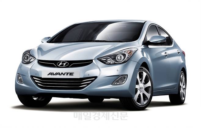 중고차 시장에서 인기높은 아반떼 MD [사진출처=매경DB]
