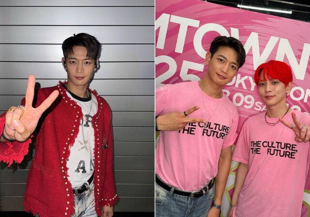 샤이니 민호가 'SMTOWN LIVE 2025 in TOKYO' 무대에 올랐다./샤이니 인스타그램