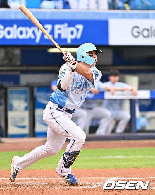 [OSEN=대구, 이석우 기자]  삼성 라이온즈 김영웅 076 2025.08.02 / foto0307@osen.co.kr