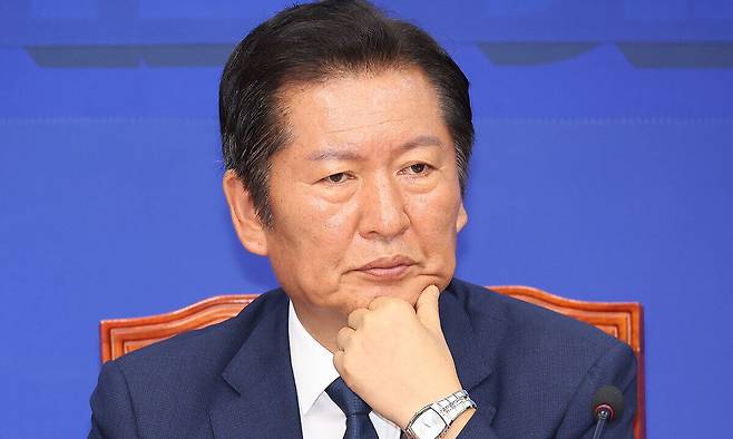 더불어민주당 정청래 대표. 연합뉴스