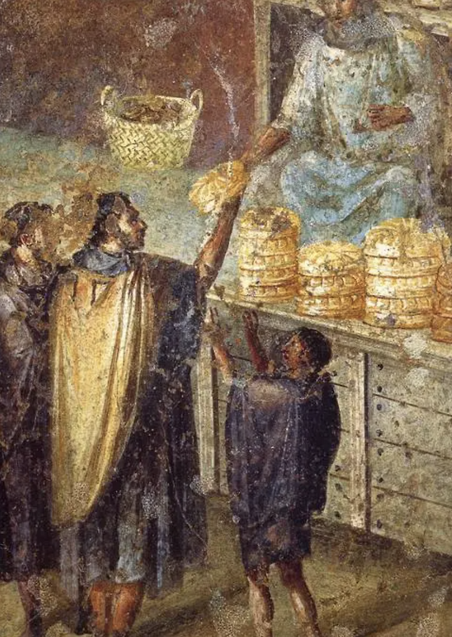 로마 군사들이 빵을 배급받는 모습.사진제공|크로아티아관광청/CNTB