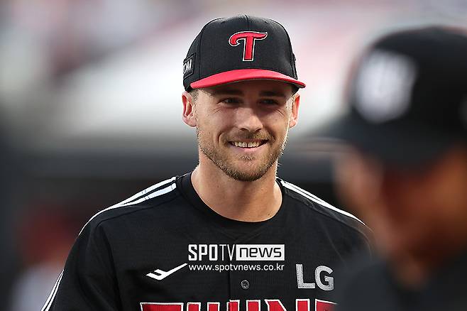 ▲ 12일 수원 kt전에서 KBO리그 데뷔전을 치른 LG 앤더스 톨허스트 ⓒ곽혜미 기자