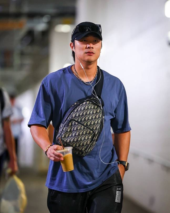 김하성. /사진=탬파베이 레이스 공식 SNS