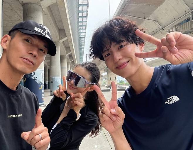 션, 다니엘, 박보검. 사진|션 인스타그램