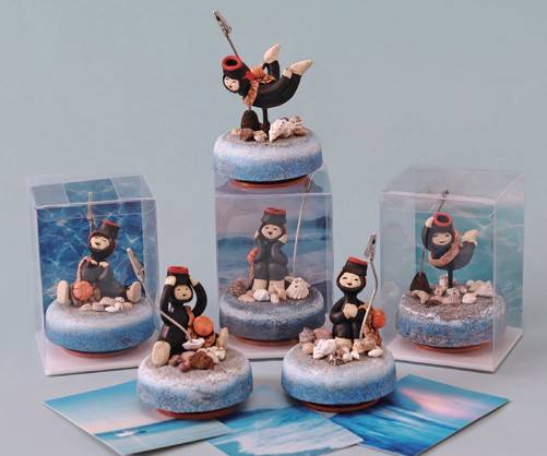 올해 제주 관광기념품 공모전 일반 부문 대상을 수상한 '해녀 오르골' 작품 / 사진=제주도