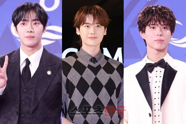 배우 추영우, 이종석, 박보검 (왼쪽부터) ⓒ이혜영 기자 lhy@hankooki.com