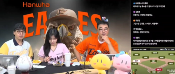 문제의 발언을 한 이지완 국장(왼쪽). ⓒ유튜브채널 '티잼비'